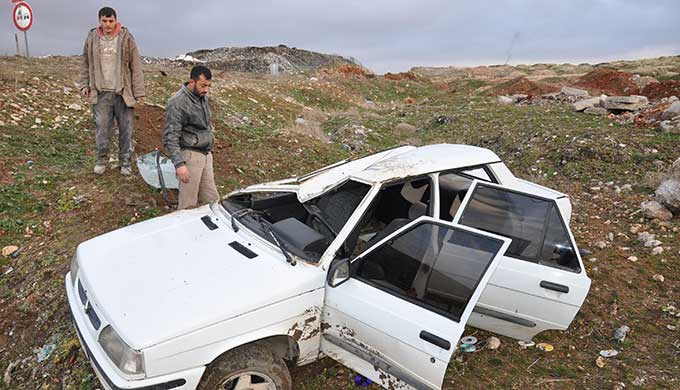 Köpeğe Çarpmamak İçin Takla Attı