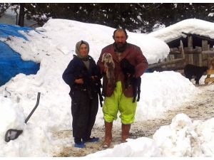 Toroslar’da Karda Mahsur Kalan Yörüklere Ulaşıldı