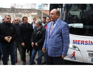 Mersin İdmanyurdu’dan Özgecan’ın Ailesine Taziye Ziyareti