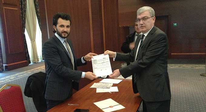 Sıtkı Güvenç adaylık başvurusunu yaptı