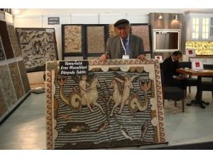 Makineci Sanatçının Mozaik Eserleri
