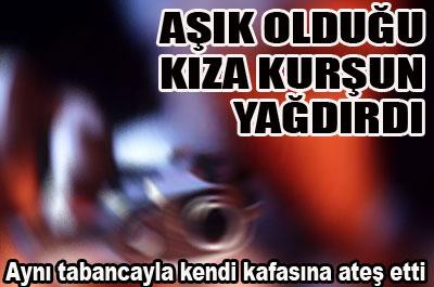 Eski kız arkadaşını kurşun yağmuruna tuttu 