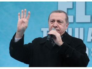 Cumhurbaşkanı Erdoğan Elazığ’da Halka Seslendi