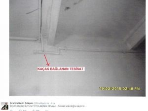 Gökçek’ten İkinci Kaçak Su Açıklaması