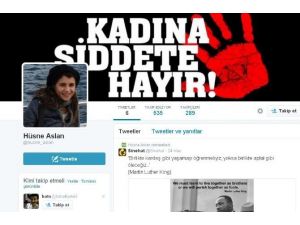 Twıtter’da Kadına Şiddeti Kınamış