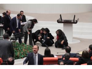 Hdp Milletvekilleri Oturma Eylemi Başlattı