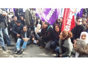 Taksim’de İç Güvenlik Paketi Protestosu