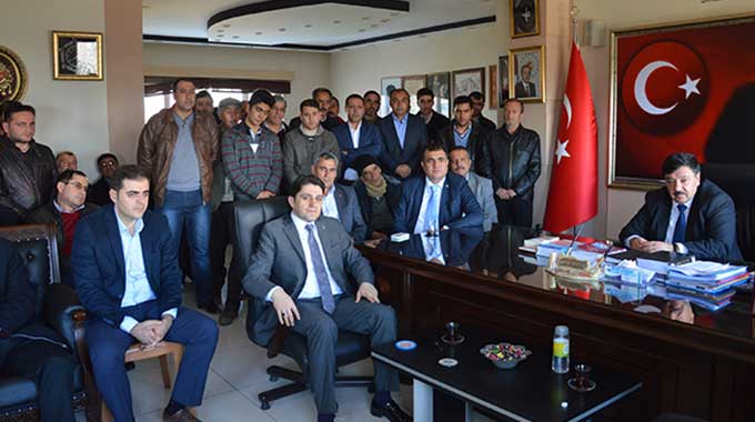 MUTLU KAYA, ÇALIŞMALARINA İLÇELERDE DEVAM EDİYOR
