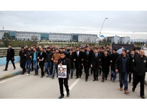 Üniversiteli Ülkücüler Fırat İçin Yürüdü
