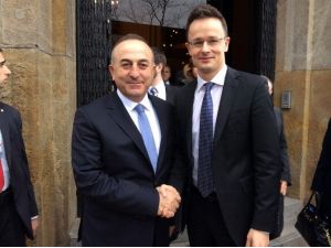Çavuşoğlu, Macar Mevkidaşı Szijjarto İle Biraraya Geldi
