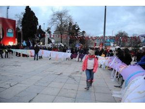 Ünlü Ressamdan 50 Metrelik Dev Resim