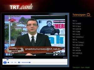 Gazeteci Taş Anadolunun Sesi Proğramında