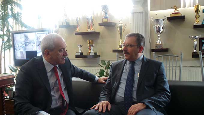 ERDOĞANYILMAZ GÖKSUNU ZİYARET ETTİ