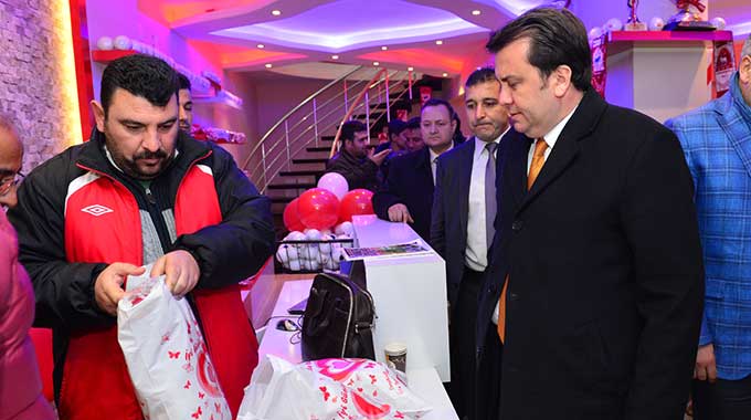 BAŞKAN ERKOÇ’TAN KAHRAMANMARAŞSPOR’A ZİYARET