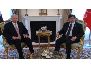 Irak Cumhurbaşkanı Yardımcısıyla Görüştü