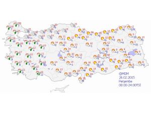 Yurtta Hava Durumu