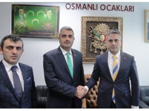 Devleti Aliyye Ocakları Kurucu Genel Başkanı Canpolat Osmanlı Ocakları’na Katıldı