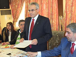 Özsağır Basın Mensupları İle Bir Araya Geldi  