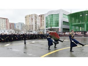 Bakan Çavuşoğlu, Hocalı Katliamı’nın 23’üncü Yıl Dönümü Törenine Katıldı