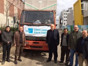 Gönüllerde Birlik Vakfı’ndan Suriye Türkmenlerine Yardım Eli