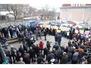 Çed Toplantısı Köylülerin Protestosu Nedeniyle Yapılamadı