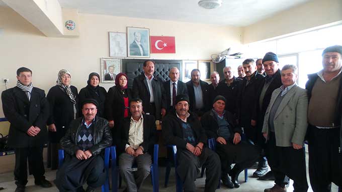 ERDOĞANYILMAZ İLÇE GEZİLERİNİ SÜRDÜRÜYOR