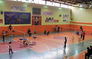 Badminton Çeyrek Final Müsabakaları Başladı