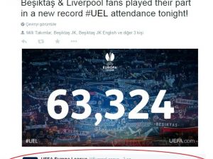 Beşiktaş-liverpool Maçı Rekor Değilmiş !