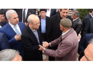 Bakan Şimşek’ten Taziye Ziyareti