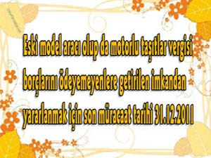 Eski Araç Sahipleri İçin Son Fırsat