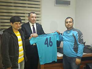 Gökşen’e 46 Numaralı Forma Hediye Edildi