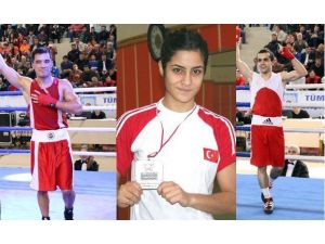 Milli Boksörlerden Üç Madalya