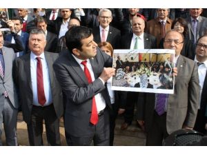 Chp, Valilik Önünde Eylem Yaptı