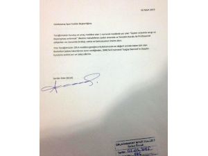 Galatasaray’dan Turgay Demirel İçin Dilekçe