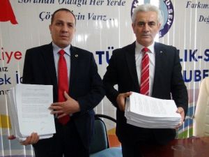 Manisa’da Toplanan Beş Bin İmza Ankara’ya Gönderildi
