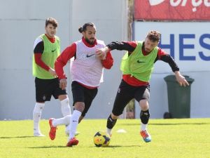Trabzonspor Mersin İdman Yurdu Maçı Hazırlıklarını Sürdürdü