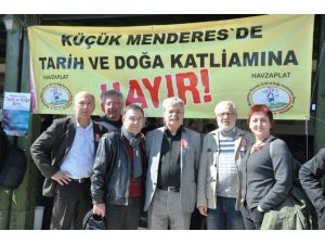 İzmir’de Çevreciler Çed Toplantısına İzin Vermedi