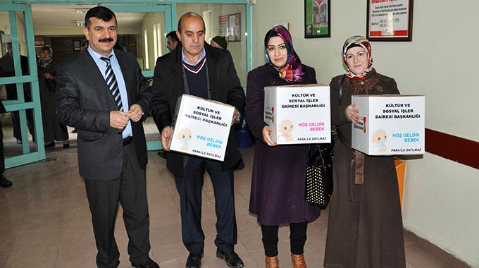 ‘HOŞGELDİN BEBEK’ PROJESİ DEVAM EDİYOR