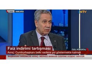 Arınç’tan Şaşırtan Açıklamalar
