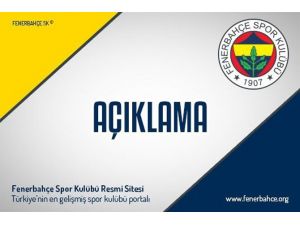 Fenerbahçe’den Çifte Açıklama !