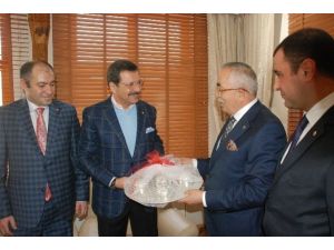 Tobb Başkanı Hisarcıklıoğlu Tokat’ta