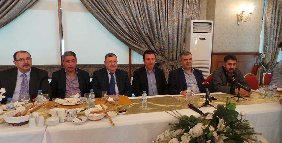 Veysi Kaynak Kent Basınıyla Bir Araya Geldi