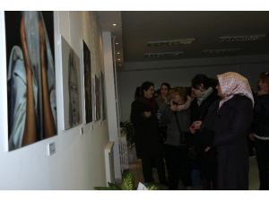 Kadın Çalıştayı Resim Sergisi Açıldı