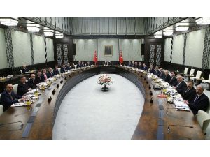 Cumhurbaşkanlığı Sarayı’nda İkinci Kabine Toplantısı Başladı