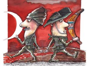 Karikatürlerle Çanakkale