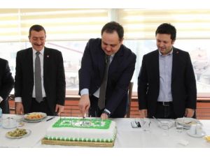 Belediye Başkanına Bandolu Doğum Günü Sürprizi