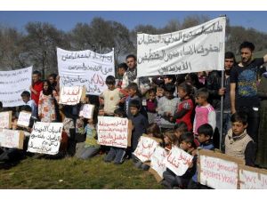 Ezidilerden Işid Protestosu