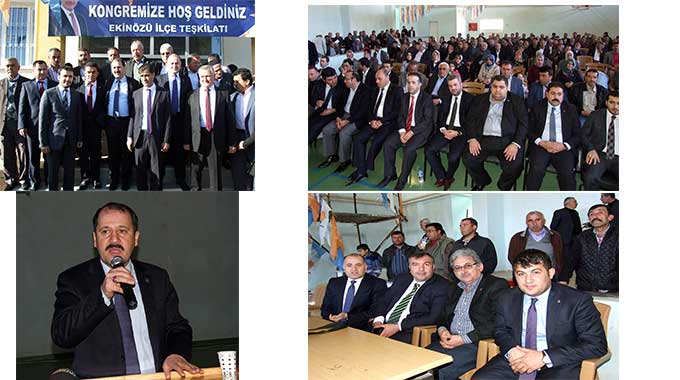 AK PARTİ EKİNÖZÜ 5. OLAĞAN KONGRESİ YAPILDI