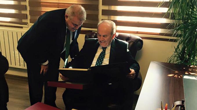 BAŞKAN TOPBAŞ ANILARINI TAZELEDİ