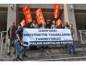 İzmir Valiliğinin Eylem Kararına Tepki: